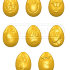 CW1580 Эмоциональные яйца — Поликарбонатная форма для шоколадных конфет | Chocolate World Бельгия