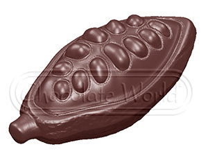 CW1624 Какао — Поликарбонатная форма для шоколадных конфет | Chocolate World Бельгия