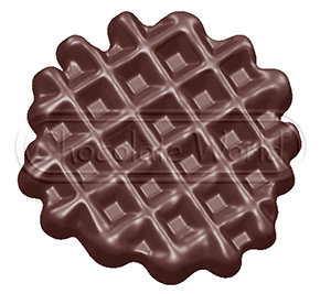 CW1626 Бельгийская вафля — Поликарбонатная форма для шоколадных конфет | Chocolate World Бельгия