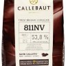 2,5 кг — Черный шоколад в галетах какао 54,5% | Callebaut 811-RT-U71
