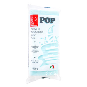 МОДЕКОР "POP" ГОЛУБАЯ сахарная мастика для обтяжки | Modecor POP