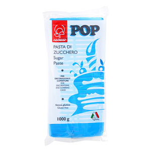 МОДЕКОР "POP" СИНЯЯ сахарная мастика для обтяжки | Modecor POP
