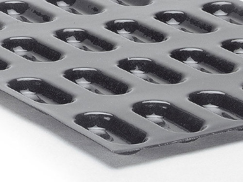 FP01070. (48 мини эклера — 7 x 3 х h1 см) Профессиональная силиконовая форма Флексипан (60х40 см) | Flexipan Demarle Франция