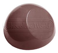 CW1561 Поликарбонатная форма для шоколадных конфет | Chocolate World Бельгия