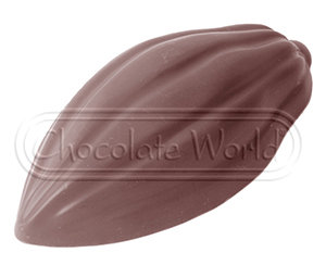 CW1558 КАКАО БОБ МИНИ — Поликарбонатная форма для шоколадных конфет | Chocolate World Бельгия