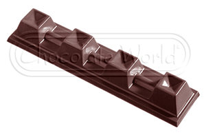 CW2097 Шоколадная плитка — Поликарбонатная форма для шоколадных конфет | Chocolate World Бельгия