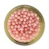 33020. Шарики сахарные розовые 5 мм. перламутр (ведро 0.9 кг.) Италия