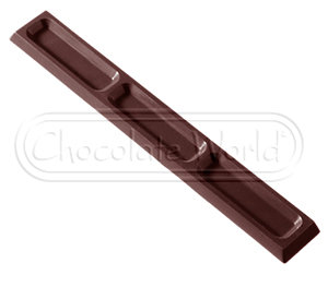 CW2098 Шоколадная плитка — Поликарбонатная форма для шоколадных конфет | Chocolate World Бельгия