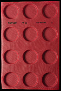 FF11 Круглая тарталетка 100 мм Перфорированный коврик Формасил — Pavoni Италия