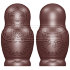 CW1682 МАТРЕШКА — Поликарбонатная форма для шоколадных конфет | Chocolate World Бельгия