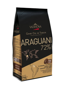 3 кг | Арагуани Венесуэла 72% Черный шоколад в галетах из серии Гран Крю | VALRHONA 4656