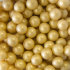 33032. Шарики сахар золото 6 мм перламутр (пакет 0.5 кг.) Италия