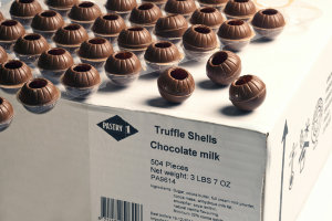 Шоколадные капсулы для конфет молочный шоколад (63 шт) | Callebaut
