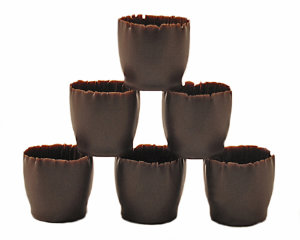 Снобинетки стаканчики из шоколада темные (270 шт) | Callebaut
