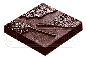 1669 Поликарбонатная форма для шоколада в плитках MARIA | Chocolat World – Бельгия