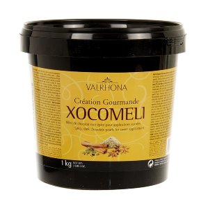 1 кг | Чокомели (шарики из черного шоколада в пряничных специях) 57% | VALRHONA 6566