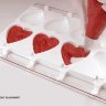 GEL03 HEART-IC Комплект форм для эскимо СЕРДЦЕ | Silikomart Италия СТЭККОФЛЕКС