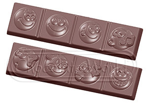 CW1649 Поликарбонатная форма для шоколадных конфет | Chocolate World Бельгия
