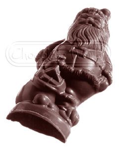 CW2234 Дед Мороз — Поликарбонатная форма для шоколадных конфет | Chocolate World Бельгия