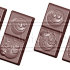 CW1650 Смайлы Поликарбонатная форма для шоколадных конфет | Chocolate World Бельгия