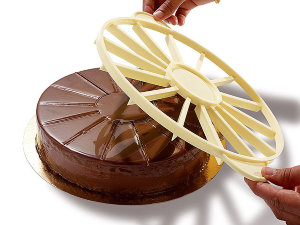 Делитель-трафарет для торта на 10 частей | Франция