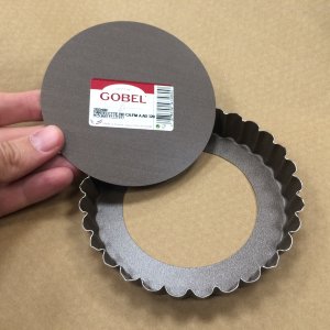 Ø 10 cm — Форма для тарталетки металлическая со съемным дном | GOBEL Франция