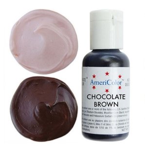 CHOCOLATE BROWN 21 гр. Краситель гелевый | AmeriColor