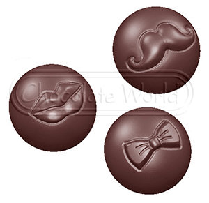CW1679 Поликарбонатная форма для шоколадных конфет | Chocolate World Бельгия