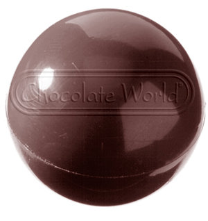 CW2251 ШАР/ПОЛУСФЕРА 50мм— Поликарбонатная форма для шоколадных конфет | Chocolate World Бельгия