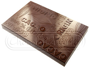 CW2393 1 кг ПЛИТКА — Поликарбонатная форма для шоколадных конфет | Chocolate World Бельгия