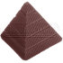 CW1260 Пирамида — Поликарбонатная форма для шоколадных конфет | Chocolate World Бельгия