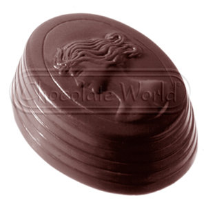 CW1007 Головка девушки — Поликарбонатная форма для шоколадных конфет | Chocolate World Бельгия