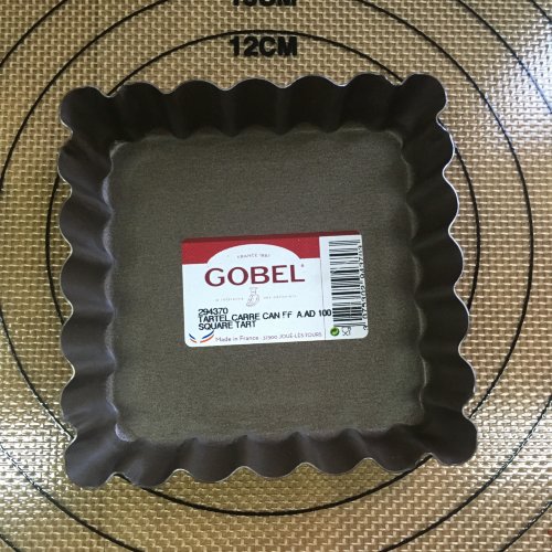 10 cm — Форма для тарталетки квадратная металлическая | GOBEL Франция