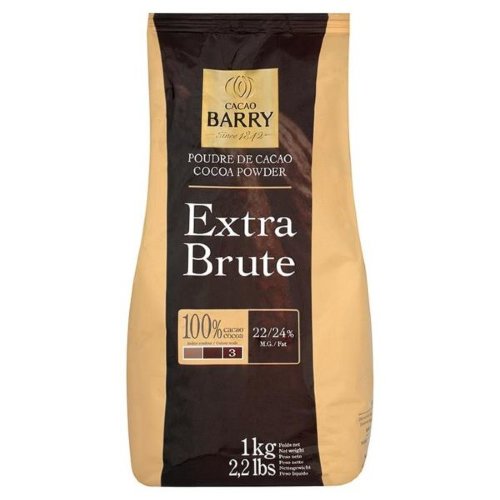 1 кг — Какао порошок EXTRA-BRUTE алкализованный темно красный | Cacao Barry DCP-22SP-760