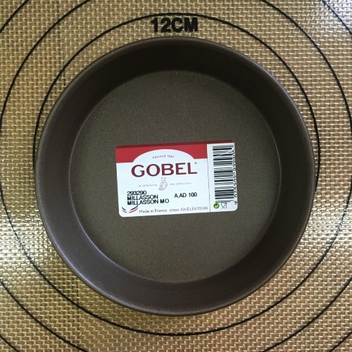 10 cm — Форма для тарталетки круглая металлическая с закругленным краем | GOBEL Франция