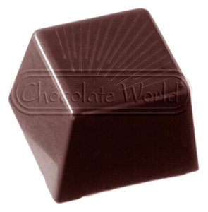CW1303 Куб — Поликарбонатная форма для шоколадных конфет | Chocolate World Бельгия