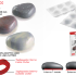 ZEN100 Силиконовая форма КАМЕНЬ для пирожных тортафлекс без вырубки | Silikomart Tortaflex 3D