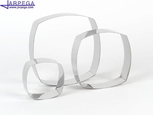 Форма Tart ring square convex 20х20х4 см 500230 | Jarpega Испания