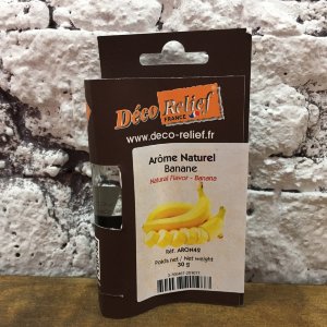 30 мл. Банан Натуральный ароматизатор | Deco&Relief Франция ARON42