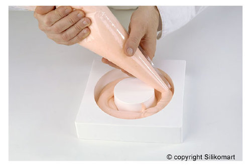 SAVARIN ∅115 Cиликоновая объемная форма САВАРЕН-МИНИ для торта тортафлекс 3D | Silikomart Tortaflex 3D