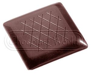CW2303 Серия Caraques — Поликарбонатная форма для шоколадных конфет | Chocolate World Бельгия