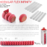 INFINITY Форма силиконовая Инфинити модульная 3D форма | Silikomart Tortaflex