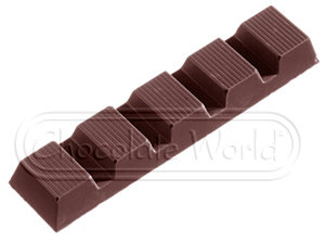 CW1256 Шоколадная плитка — Поликарбонатная форма для шоколадных конфет | Chocolate World Бельгия