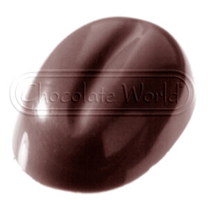 CW2142 Кофейное зерно — Поликарбонатная форма для шоколадных конфет | Chocolate World Бельгия