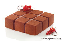 CUBIC. Кубик — силиконовая форма для торта 1400 мл. | Silikomart Италия