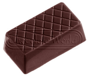 CW2223 Блок — Поликарбонатная форма для шоколадных конфет | Chocolate World Бельгия