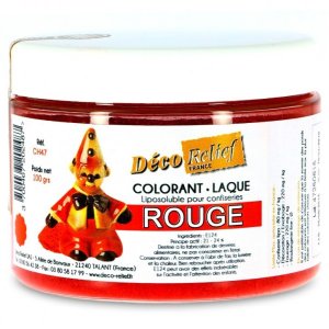 20 гр. Красный жирорастворимый краситель для шоколада | Deco&Relief Франция