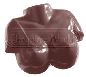 CW1159 Бюст — Поликарбонатная форма для шоколадных конфет | Chocolate World Бельгия