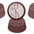 CW1563 Майя — Поликарбонатная форма для шоколадных конфет | Chocolate World Бельгия