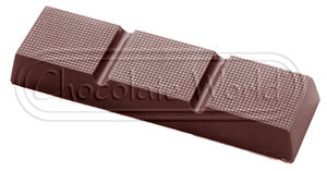 CW1489 Шоколадная плитка — Поликарбонатная форма для шоколадных конфет | Chocolate World Бельгия